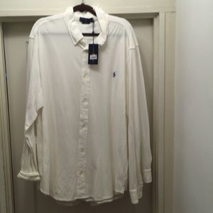 Ralph Lauren White Dress Shirt • Size 2XLT